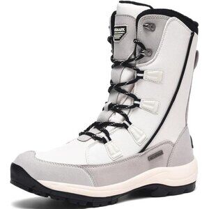 Women's Waterproof Snow Boots Mid Calf